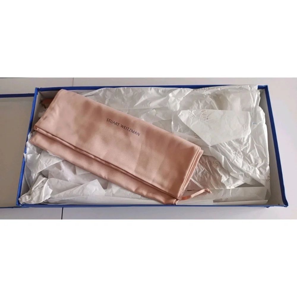 Stuart Weitzman Vida 100 Knee High Boot Tan 9 B, Brand New In Box - Picture 9 of 12